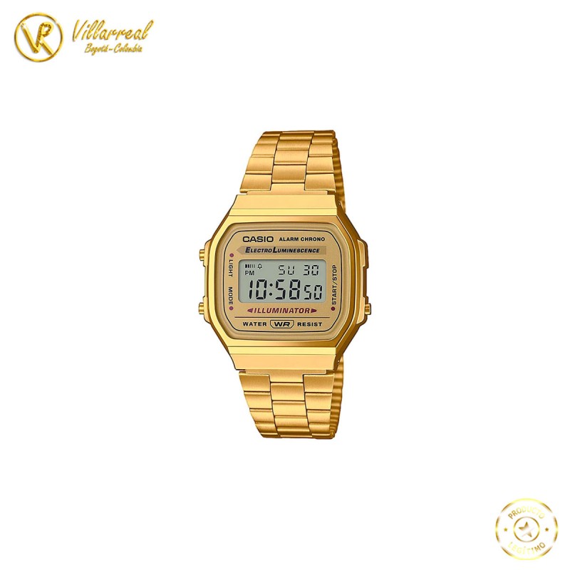 Reloj Casio Dorado Original A159wgea-9adf
